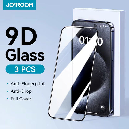 1/2/3Pcs HD Glass Screen Protector for Iphone 16 15 14 13 12 11 Pro Max Full Screen Tempered Glass Protection for Iphone